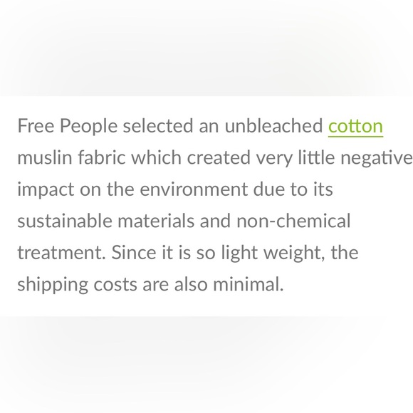 FREE PEOPLE Pink White Cotton Muslin Small Drawstring Bag - Picture 8 of 8